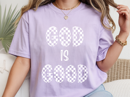 God Is Good Checkered