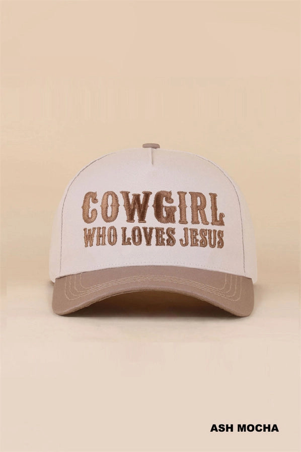 Cowgirl Two Tone Snapback Hat