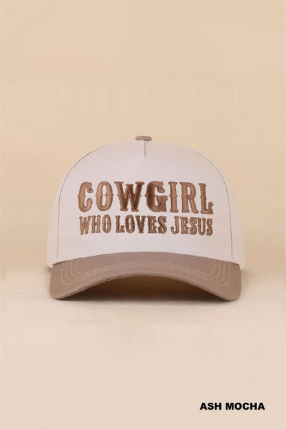 Cowgirl Two Tone Snapback Hat