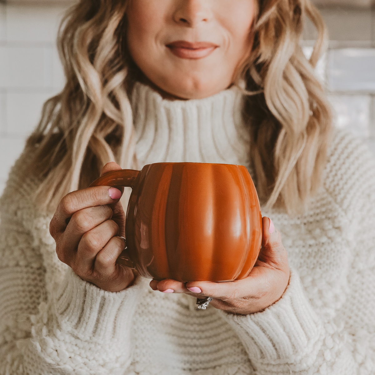 Orange Pumpkin Coffee Mug - Fall Decor & Gifts Sweet Water Decor