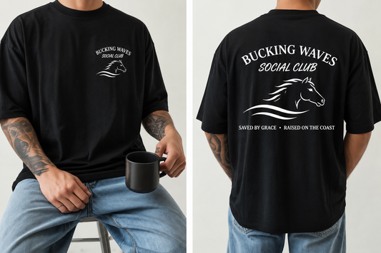 Bucking Waves Social Club Men's Tee