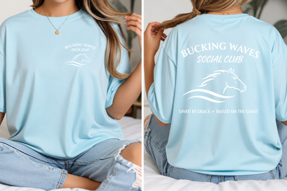 Bucking Waves Social Club Tee