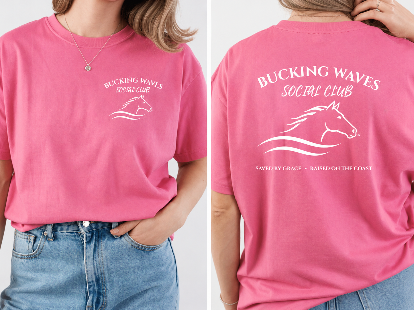 Bucking Waves Social Club Tee