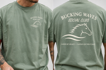 Bucking Waves Social Club Men's Tee