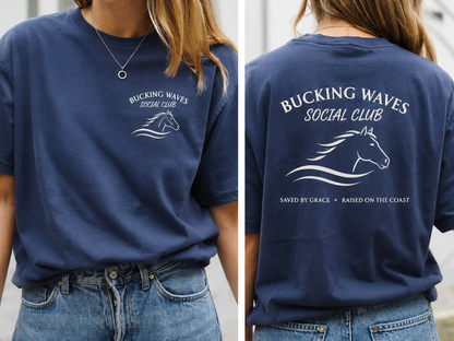 Bucking Waves Social Club Tee