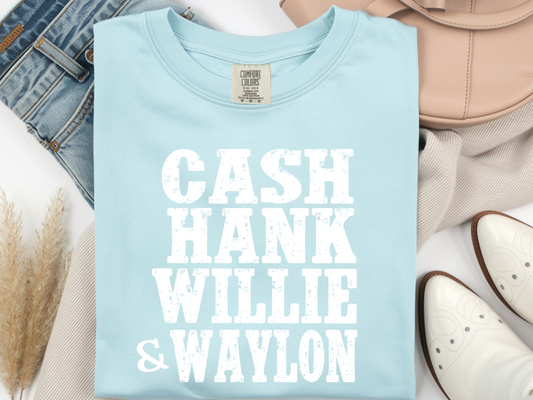 Cash, Hank, Willie & Waylon