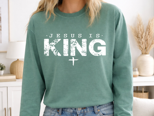 Jesus Is King saltwaterandsaddles