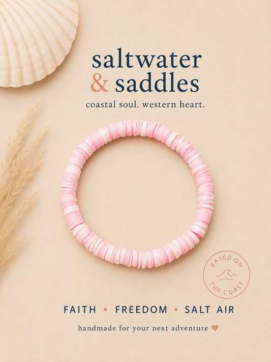 Bubble Gum Stretchy Bracelet