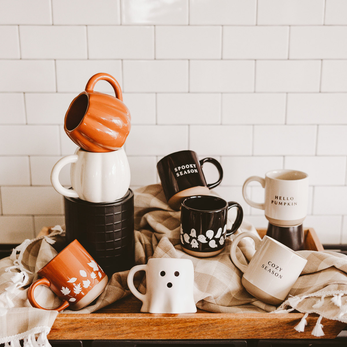 Cream Pumpkin Coffee Mug - Fall Decor & Gifts Sweet Water Decor