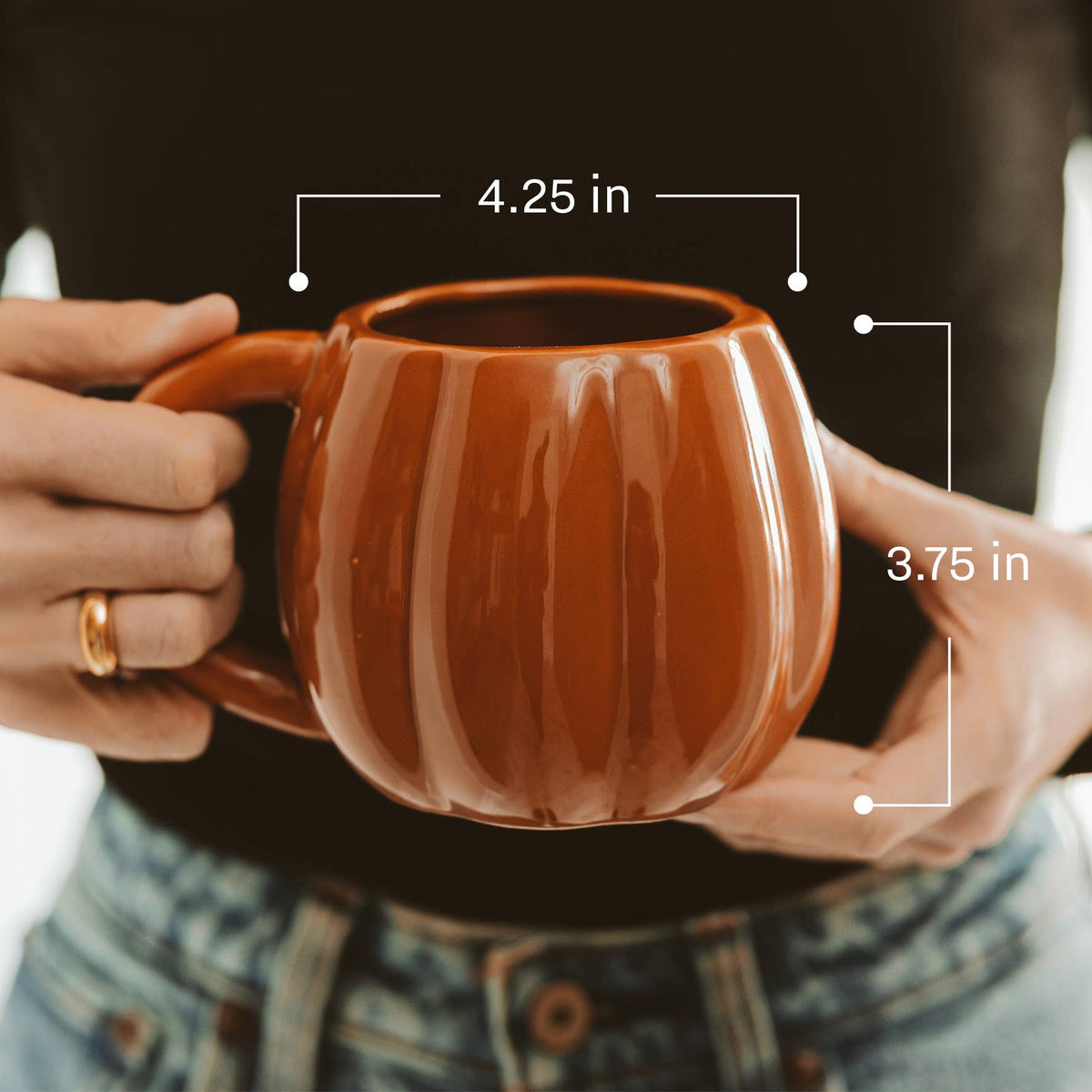 Cream Pumpkin Coffee Mug - Fall Decor & Gifts Sweet Water Decor